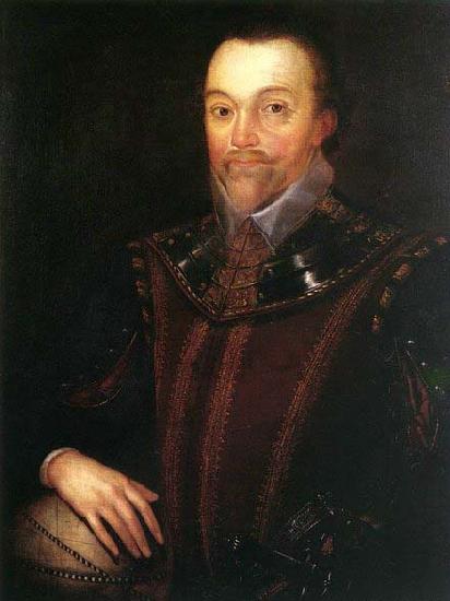 Marcus Gheeraerts Sir Francis Drake after 1590